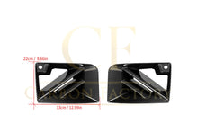 Load image into Gallery viewer, DS Style Pre-Preg Carbon Fibre Front Induction Trims for BMW G87 M2 23-Present
