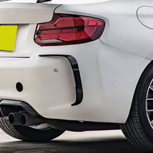 Load image into Gallery viewer, DS Style Pre-Preg Carbon Fibre Rear Bumper Canards for BMW F87 M2 13-21
