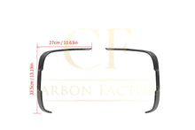 Load image into Gallery viewer, DS Style Pre-Preg Carbon Fibre Rear Bumper Canards for BMW F87 M2 13-21
