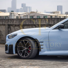 Load image into Gallery viewer, MP Style Pre-Preg Carbon Fibre Front Arch Trims for BMW G87 M2 23-Present
