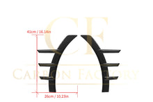 Load image into Gallery viewer, MP Style Pre-Preg Carbon Fibre Front Arch Trims for BMW G87 M2 23-Present
