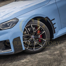 Load image into Gallery viewer, MP Style Pre-Preg Carbon Fibre Front Arch Trims for BMW G87 M2 23-Present
