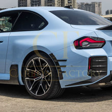 Load image into Gallery viewer, MP Style Pre-Preg Carbon Fibre Rear Arch Trims for BMW G87 M2 23-Present
