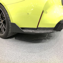 Load image into Gallery viewer, MP Style Pre-Preg Carbon Fibre Rear Bumper Spats for BMW G80 G81 M3 21-Present
