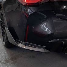 Load image into Gallery viewer, MP Style Pre-Preg Carbon Fibre Rear Bumper Spats for BMW G82 G83 M4 21-Present
