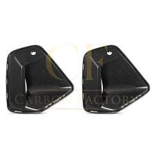 Load image into Gallery viewer, OEM Style Pre-Preg Carbon Fibre Front Side Vent Trims for BMW G60 5 Series 24-Present
