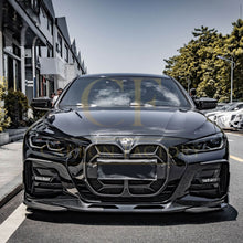 Load image into Gallery viewer, Pre-Preg Carbon Fibre Front Bumper Trims for BMW 4 Series G22 G23 20-Present
