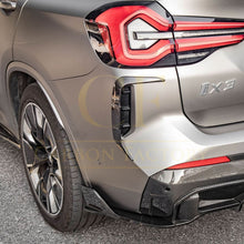 Load image into Gallery viewer, Pre-Preg Carbon Fibre Rear Canards for BMW G01 X3 LCI G08 IX3 22-25
