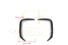 Load image into Gallery viewer, Pre-Preg Carbon Fibre Rear Canards for BMW G01 X3 LCI G08 IX3 22-25

