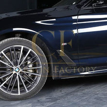 Load image into Gallery viewer, Pre-Preg Carbon Fibre Side Fender Covers for BMW G30 5 Series M Sport 17-23
