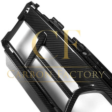 Load image into Gallery viewer, SQ Style Pre-Preg Carbon Fibre Front Centre Trims for BMW G05 X5 LCI 23-25
