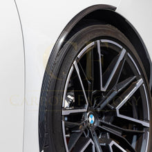 Load image into Gallery viewer, SQ Style Pre-Preg Carbon Fibre Front Wheel Arch Trims for BMW G90 G99 M5 2025-Present
