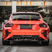 Load image into Gallery viewer, SQ Style Pre-Preg Carbon Fibre Rear Bumper Trims for BMW G87 M2 23-Present
