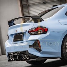 Load image into Gallery viewer, SQ Style Pre-Preg Carbon Fibre Rear Bumper Trims for BMW G87 M2 23-Present
