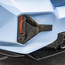 Load image into Gallery viewer, SQ Style Pre-Preg Carbon Fibre Rear Bumper Trims for BMW G87 M2 23-Present
