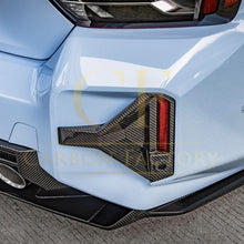 Load image into Gallery viewer, SQ Style Pre-Preg Carbon Fibre Rear Bumper Trims for BMW G87 M2 23-Present
