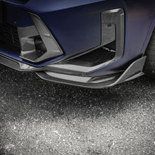 Load image into Gallery viewer, V Style Pre-Preg Carbon Fibre Front Bumper Trims for BMW F97 X3M F98 X4M LCI 22-26
