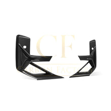 Load image into Gallery viewer, V Style Pre-Preg Carbon Fibre Front Bumper Trims for BMW F97 X3M F98 X4M LCI 22-26
