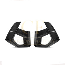 Load image into Gallery viewer, V Style Pre-Preg Carbon Fibre Front Induction Trims for BMW F97 X3M F98 X4M LCI 22-26
