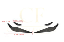 Load image into Gallery viewer, VS Style Pre-Preg Carbon Fibre Front Canards for BMW G80 M3 G82 G83 M4 21-Present
