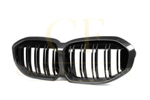 Load image into Gallery viewer, Double Slat Pre-Preg Carbon Fibre Front Grille for BMW F40 1 Series 19-24
