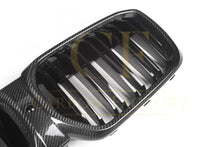 Load image into Gallery viewer, Double Slat Pre-Preg Carbon Fibre Front Grille for BMW G08 IX3 LCI 22-25
