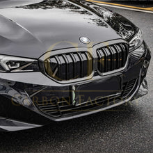 Load image into Gallery viewer, Double Slat Pre-Preg Carbon Fibre Front Grille for BMW i3 23-25
