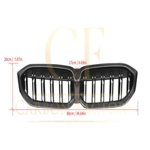 Load image into Gallery viewer, Double Slat Pre-Preg Carbon Fibre Front Grille for BMW G20 G21 G28 3 Series LCI 22-24
