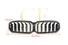 Load image into Gallery viewer, Pre-Preg Carbon Fibre Front Grille for BMW G30 5 Series inc F90 M5 LCI 21-23
