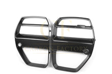 Load image into Gallery viewer, V Style Pre-Preg Carbon Fibre Front Grille for BMW G80 G81 M3 G82 G83 M4 21-25
