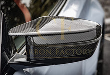 Load image into Gallery viewer, Pre-Preg Carbon Fibre Replacement Mirror Covers for BMW G22 G23 G26 M440i i4 M50 20-Present
