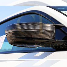 Load image into Gallery viewer, Pre-Preg Carbon Fibre Replacement Mirror Covers for BMW G22 G23 G26 M440i i4 M50 20-Present
