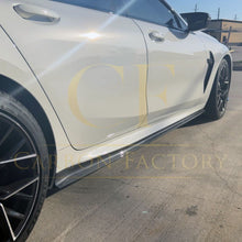 Load image into Gallery viewer, CF Style Pre-Preg Carbon Fibre Side Skirts for BMW G16 8 Series 20-Present
