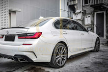 Load image into Gallery viewer, CF Style Pre-Preg Carbon Fibre Side Skirts for BMW G20 G21 3 Series M Sport 19-Present
