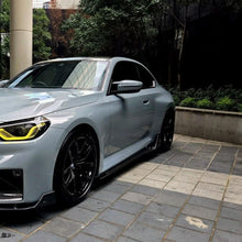 Load image into Gallery viewer, V Style Pre-Preg Carbon Fibre Side Skirts for BMW G87 M2 23-Present
