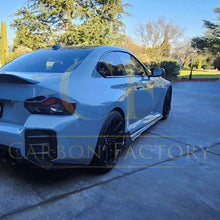 Load image into Gallery viewer, V Style Pre-Preg Carbon Fibre Side Skirts for BMW G87 M2 23-Present
