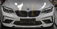 Load image into Gallery viewer, CF Style Pre-Preg Carbon Fibre Front Splitter for BMW F87 M2C 19-22
