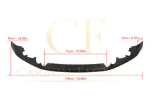 Load image into Gallery viewer, CF Style Pre-Preg Carbon Fibre Front Splitter for BMW F87 M2C 19-22
