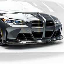 Load image into Gallery viewer, CF Style Pre-Preg Carbon Fibre Front Splitter for BMW G80 M3 G82 G83 M4 21-Present
