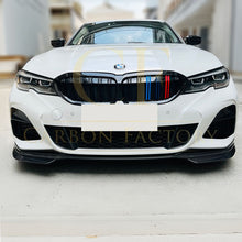 Load image into Gallery viewer, DS Style Pre-Preg Carbon Fibre Front Splitter for BMW G20 G21 G28 3 Series Pre-LCI M Sport 19-22
