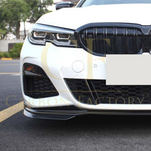 Load image into Gallery viewer, DS Style Pre-Preg Carbon Fibre Front Splitter for BMW G20 G21 G28 3 Series Pre-LCI M Sport 19-22
