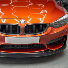 Load image into Gallery viewer, GT4 Style Pre-Preg Carbon Fibre Front Splitter for BMW F80 M3 F82 F83 M4 14-20

