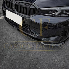 Load image into Gallery viewer, MP Style Carbon Fibre Front Splitter for BMW G20 G21 G28 3 Series LCI M Sport 22-25
