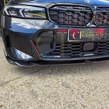 Load image into Gallery viewer, MP Style Carbon Fibre Front Splitter for BMW G20 G21 G28 3 Series LCI M Sport 22-25
