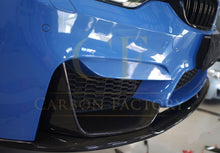 Load image into Gallery viewer, MP Style Pre-Preg Carbon Fibre Front Splitter 3 Pieces Design for BMW F80 M3 F82 F83 M4 14-20
