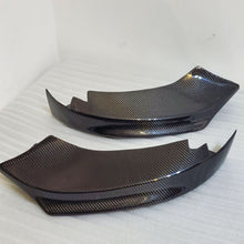 Load image into Gallery viewer, MP Style Pre-Preg Carbon Fibre Front Splitter Covers for BMW F32 F33 F36 4 Series 14-20
