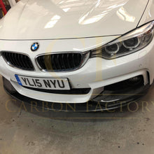 Load image into Gallery viewer, MP Style Pre-Preg Carbon Fibre Front Splitter Covers for BMW F32 F33 F36 4 Series 14-20
