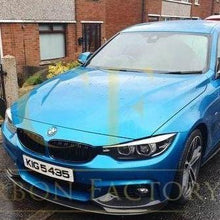 Load image into Gallery viewer, MP Style Pre-Preg Carbon Fibre Front Splitter Covers for BMW F32 F33 F36 4 Series 14-20
