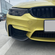 Load image into Gallery viewer, MP Style Pre-Preg Carbon Fibre Front Splitter Covers for BMW F80 M3 F82 F83 M4 14-20
