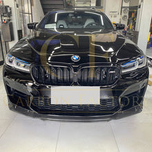 Load image into Gallery viewer, MP Style Pre-Preg Carbon Fibre Front Splitter for BMW F90 M5 LCI 21-24
